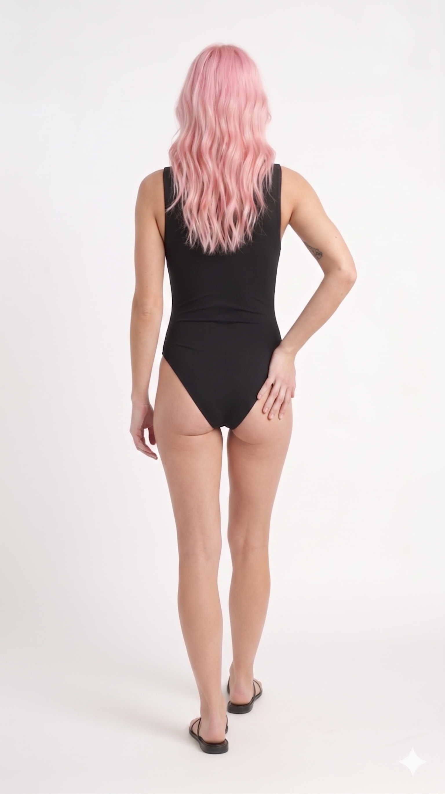 Basic Kalın Askılı Bodysuit 8